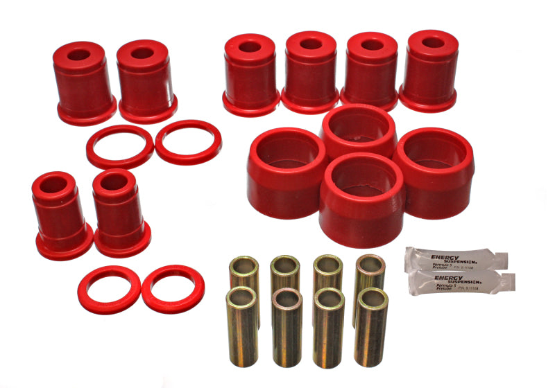 Energy Suspension 3.3149R Rear Control Arm Bushing Set For 65-70 Chevy Bel Air