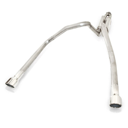 Stainless Works 2-1/2in Chambered Exhaust Y-Pipe Side Bumper Exit | Chevrolet Trailblazer SS (06-09) (TBTDCB)