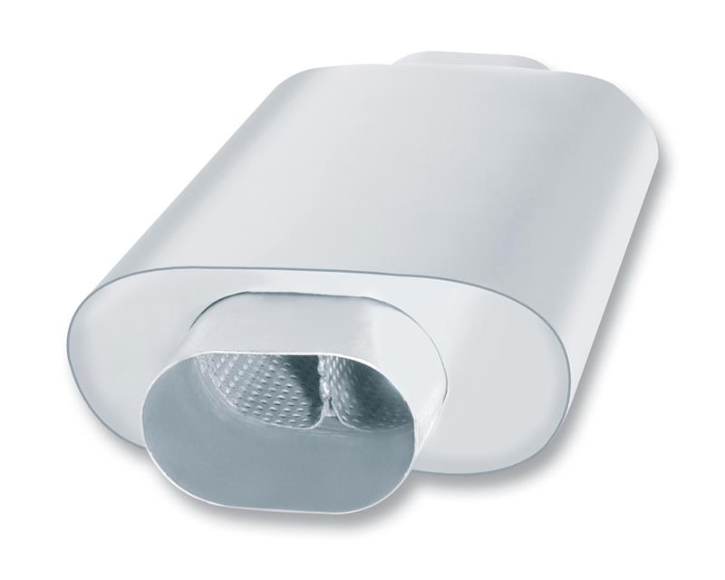 Borla XR-1 Slim Line Muffler | Hooters Series Low Profile (40536)