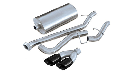 CORSA Sport / 3.0 in Cat-Back 4.0 in Twin Tips | 2002-2006 Avalanche 5.3L V8 (14250)