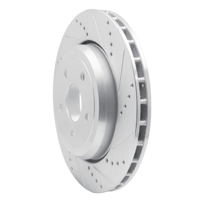 DFC Rear Right D&S Silver Brake Rotor: Dodge Durango (12-25)