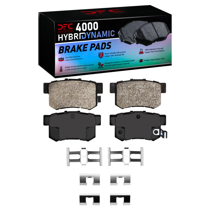 DFC 87-22 Acura Legend R HybriDynamic Brake Pads & Hardware Kit (4000-0537-01)