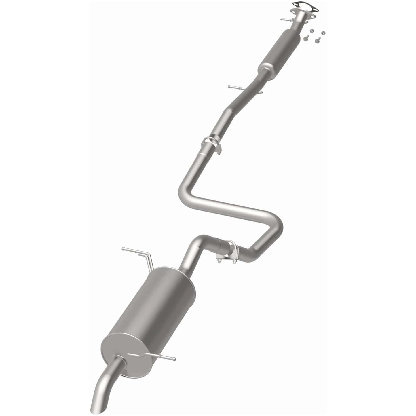 BRExhaust 2011-2016 Ford Fiesta 1.6L Direct-Fit Replacement Exhaust System