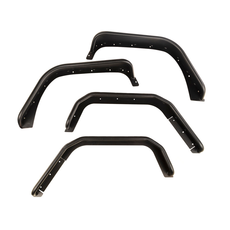 Rugged Ridge 11615.48 Steel Tube Fenders Set for 2007-2018 Jeep Wrangler JK 3.8L