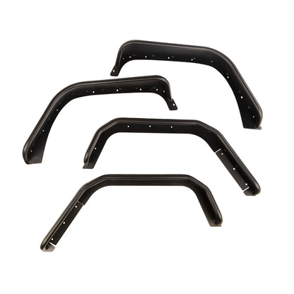 Rugged Ridge 11615.48 Steel Tube Fenders Set for 2007-2018 Jeep Wrangler JK 3.8L