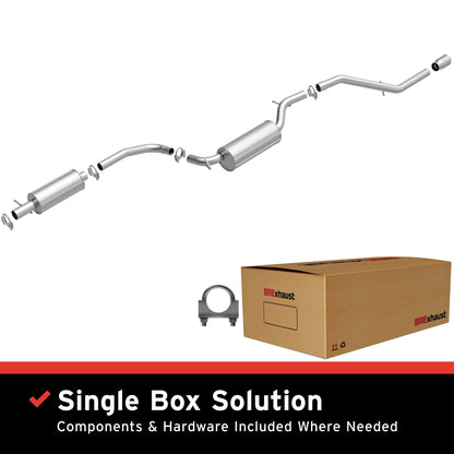 BRExhaust 2004-2009 Mazda 3 Direct-Fit Replacement Exhaust System