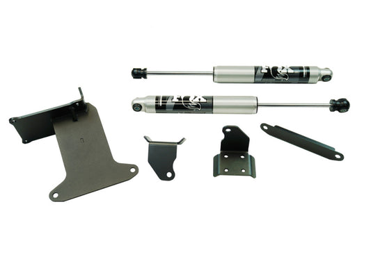 Superlift 92722 Dual Steering Stabilizer Kit - Fox 2.0 Cylinders For Ford 4WD