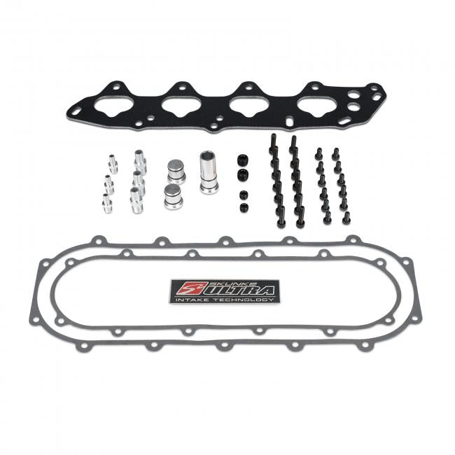 Skunk2 Ultra Series Honda/Acura Silver RACE Intake Manifold 1 Liter Spacer (Inc Gasket & Hardware)