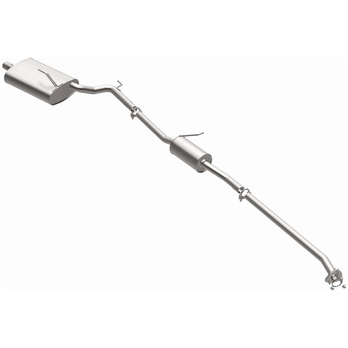 BRExhaust 2003-2007 Honda Accord 2.4L Direct-Fit Replacement Exhaust System