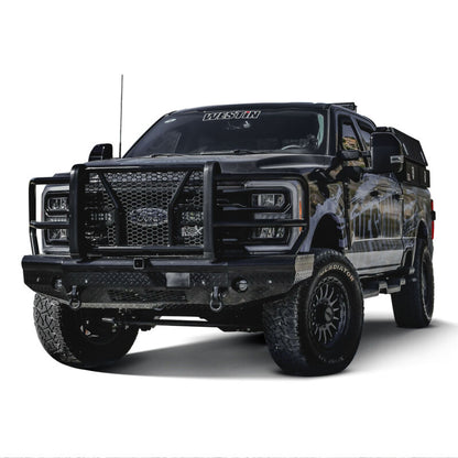 Westin Automotive 58-311205 HDX Bandit Front Bumper - Black For Ford Super Duty