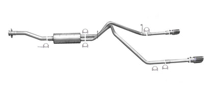 Gibson 2.25in Dual Split Cat-Back Exhaust | Chevrolet Colorado LT (15-22) (65586)