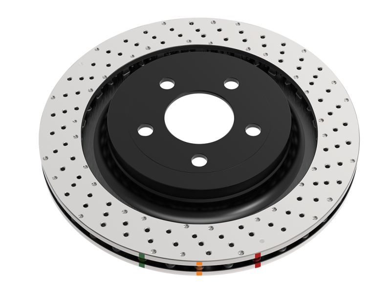 DBA Front Cross Drilled/Dimpled 4000 XD Series Rotor | Hyundai I30 N (18+) (DBA43146XD)
