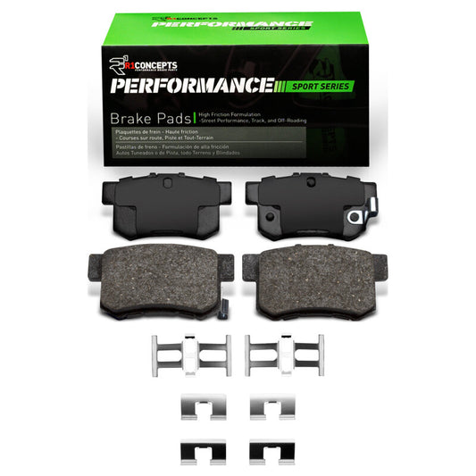 R1 87-22 Acura TSX Sport Pads & w/HW | Acura TSX (2115-0537-01)