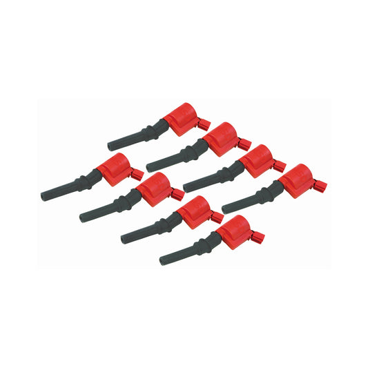 MSD 82428 Ignition Coils, Blaster Series, Red, 8-pack