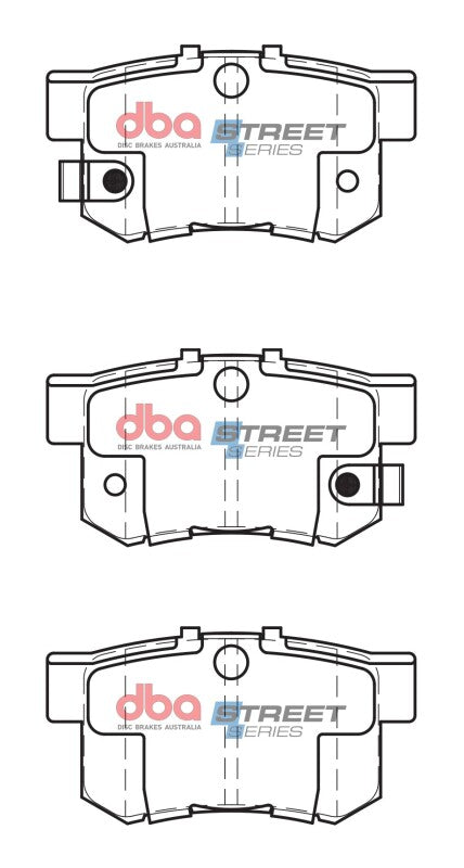 DBA Street Series Rear Brake Pads | Acura CL (01-03) (DB1230SS)
