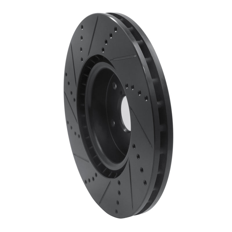 R1 05-17 Subaru WRX STI Drilled & Slotted Rotor | WRX STI (00-21) (ECB-13016R)