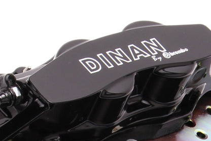 Dinan Front Brake Kit - Black Calipers - Slotted | BMW 135is (13-13) D290-0811-B