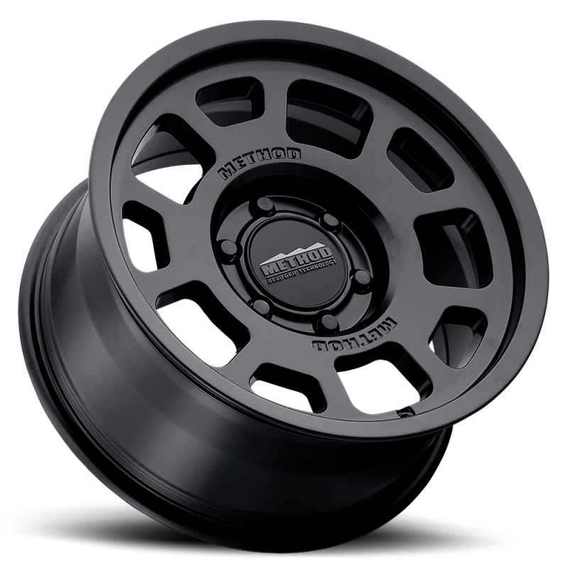 (set of 4) Method MR705 Matte Black | 17x8.5" +0mm | 5x5in Wheel