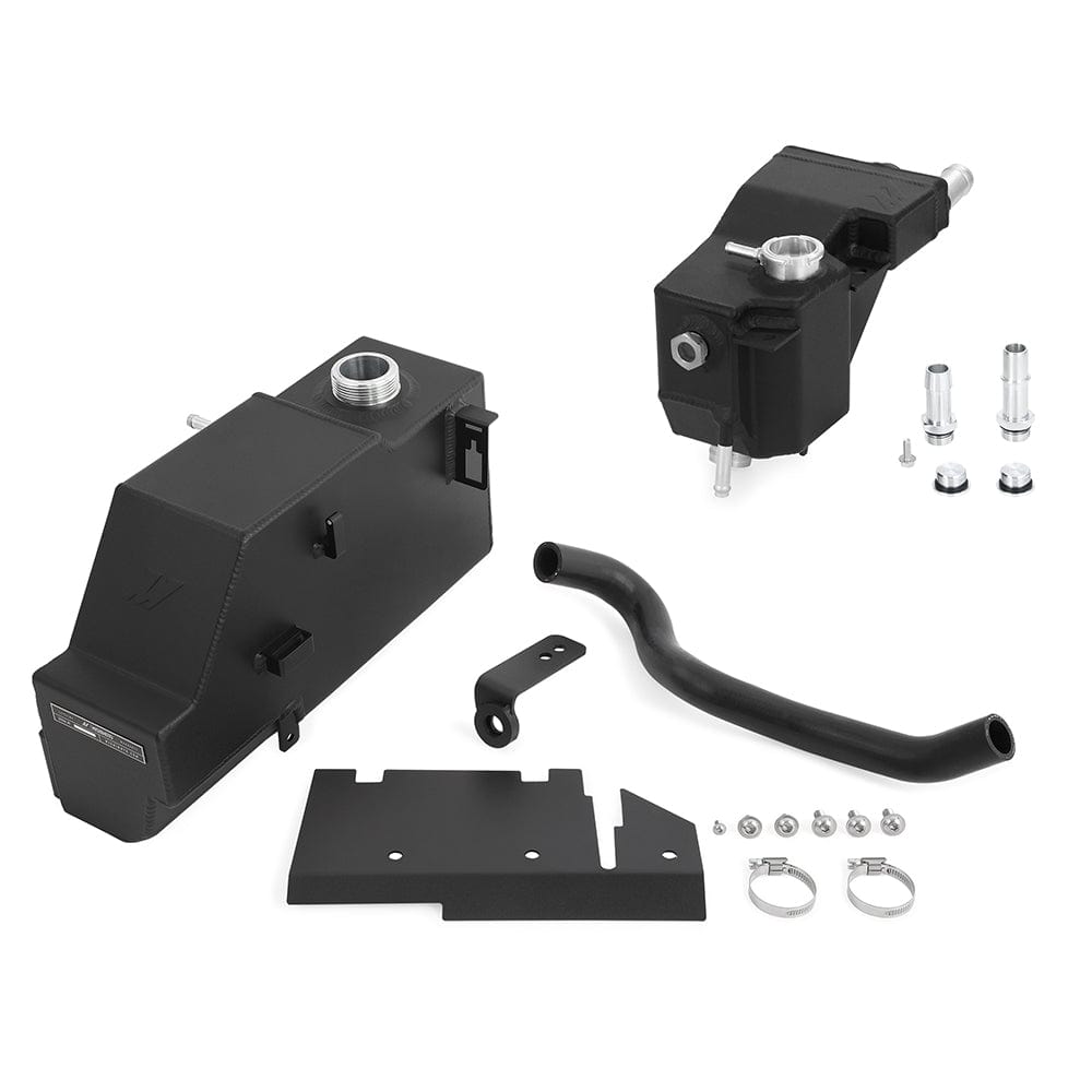 Mishimoto Degas Tank Kit, Fits 2011-2019 Ford 6.7L Powerstroke, Micro-Wrinkle Black