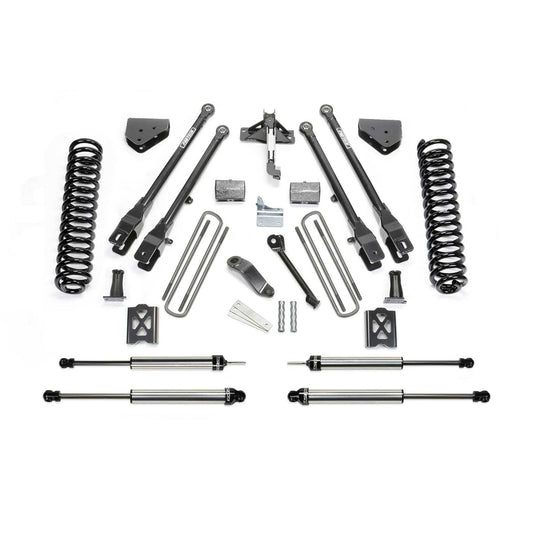 Fabtech 6" 4-Link Suspension System w/ Coils & DLSS Shock Kits | Ford F350 4WD (05-07) (K20132DL)