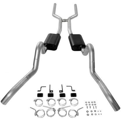 Flowmaster 3in A-Body V8 Crossmbr-Back Exhaust For GM Chevelle/El Camino/LeMans/Tempest/GTO (17202)
