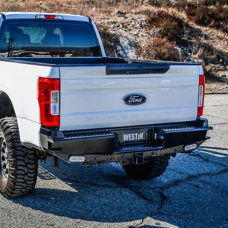 Westin Automotive 58-341125 HDX Bandit Rear Bumper For 2017-2022 Ford Super Duty