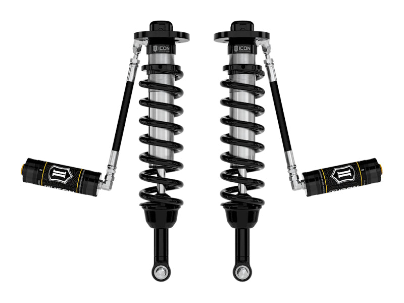 ICON 91825 2.5‑Series Front Coilover Kit for 2021-24 Ford F‑150 4WD (2.75-3.5″)