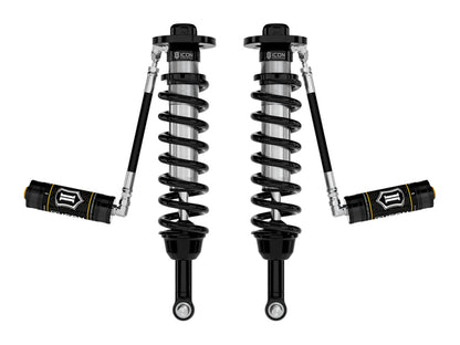 ICON 91825 2.5‑Series Front Coilover Kit for 2021-24 Ford F‑150 4WD (2.75-3.5″)