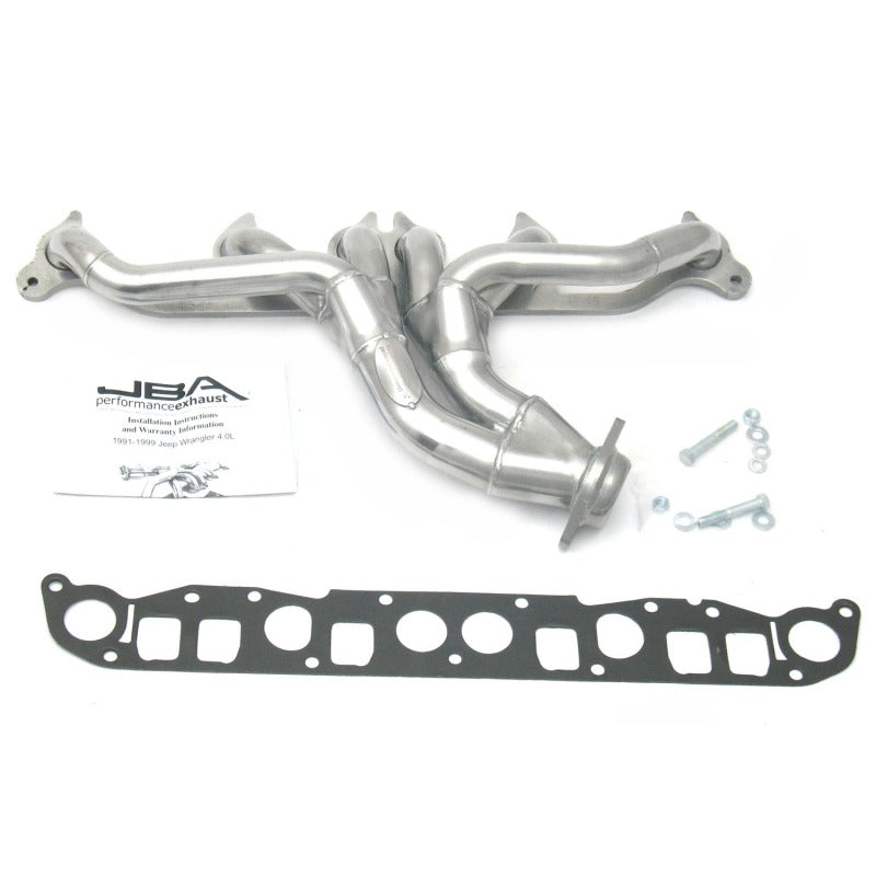 JBA 91-99 Jeep 4.0L Shorty Headers | Jeep Cherokee/Wrangler 84-07 (1526SJS)