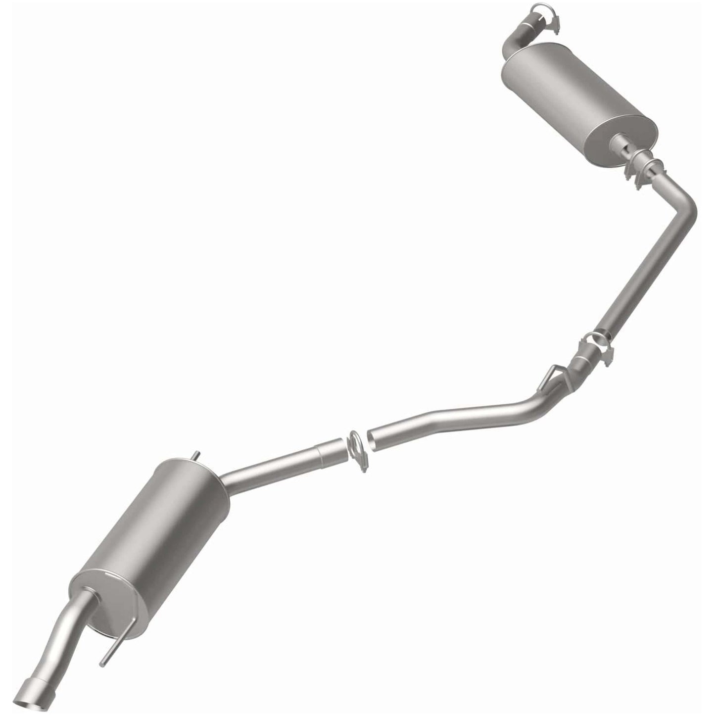 BRExhaust 1999-2003 Volkswagen EuroVan 2.8L Direct-Fit Replacement Exhaust System
