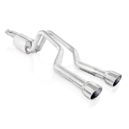 Stainless Works 2-1/2in Chambered Exhaust Y-Pipe Center Bumper Exit | Chevrolet Trailblazer SS (06-09) (TBTDCBCO)