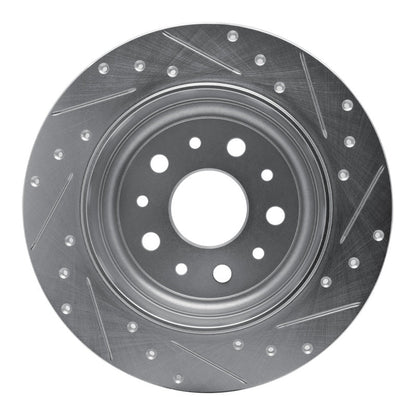 DFC D&S Silver Brake Rotor (REAR LEFT): Jeep Wrangler (18-25)