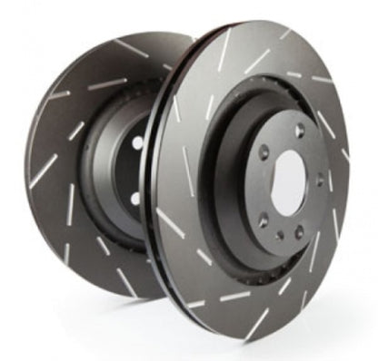 EBC Brakes USR7843 USR Sport Slotted Rear Brake Rotor Set For Ford Expedition