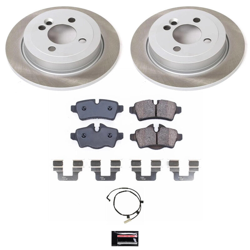 PowerStop Rotor Kit | 2007–2010 Mini Cooper (SC6281)