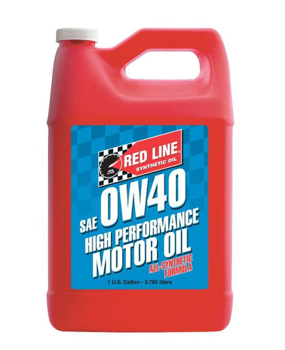 Red Line 11105 FITS: 0W40 Motor Oil Gallon Motor Oils