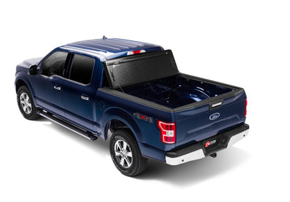 BAK 1126339 FiberMax Hard Folding Tonneau Cover for 2021-26 Ford F‑150 5′7″ Bed