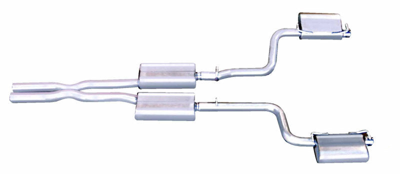 Gibson 2.5in Dual Cat-Back Exhaust | Dodge Challenger R/T (09-14) (617006)