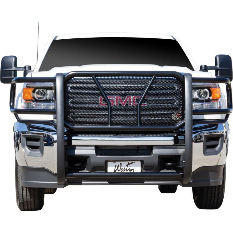 Westin 57-3795 HDX Black Grille Guard for 15-2019 Sierra 2500/3500