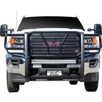 Westin 57-3795 HDX Black Grille Guard for 15-2019 Sierra 2500/3500