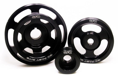 Go Fast Bits 3 pc Underdrive/Non-Underdrive Pulley Kit | Subaru WRX (08+) / WRX STI / Forester (09+) / LGT (03-09) (2014)