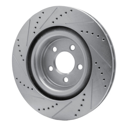 DFC D&S Silver Brake Rotor (FRONT LEFT): Chrysler 300 (05-23)