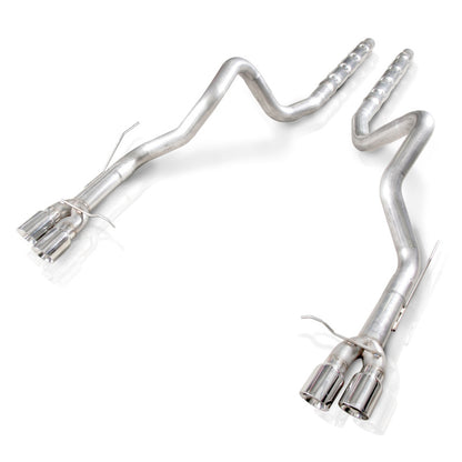 Stainless Works 3in Catback Retro Chambered Mufflers Resonator Delete | Ford Shelby GT500 (13-14) (M14GTL)