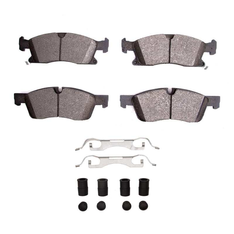 DFC HD Brake Pads and Hardware Kit (FRONT): Dodge Durango (11-22)