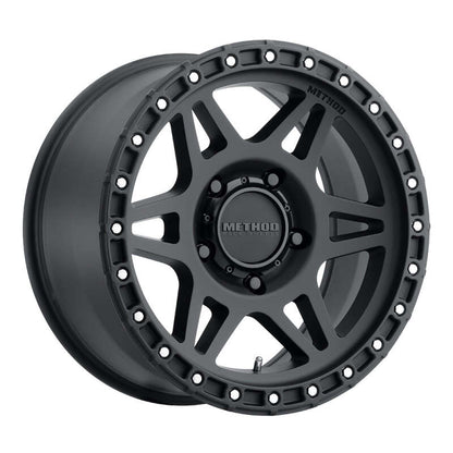 (set of 4) Method Wheels MR312 Double Black | 17x8.5" +0mm | 5x5mm Wheel