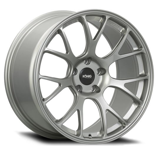 Konig F1M Ash Silver | 18x8.5" +35mm | 5x120mm Wheel