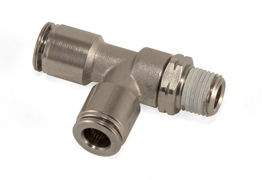 Air Lift Run Tee, 1/8"MNPT-1/4" PTC (21841)