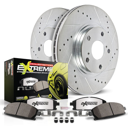PowerStop Rear Z26 Street Brake Kit | Hyundai Veloster N (2019–2022) (K9222-26)