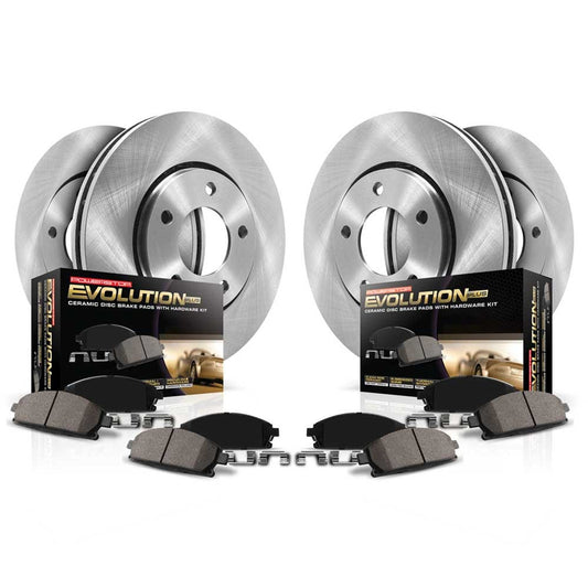 PowerStop 17-19 Infiniti QX30 Front & Rear Autospecialty Brake Kit (KOE8046)