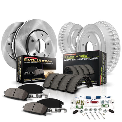 PowerStop 03-08 Pontiac Vibe Front & Rear Autospecialty Brake Kit (KOE15220DK)