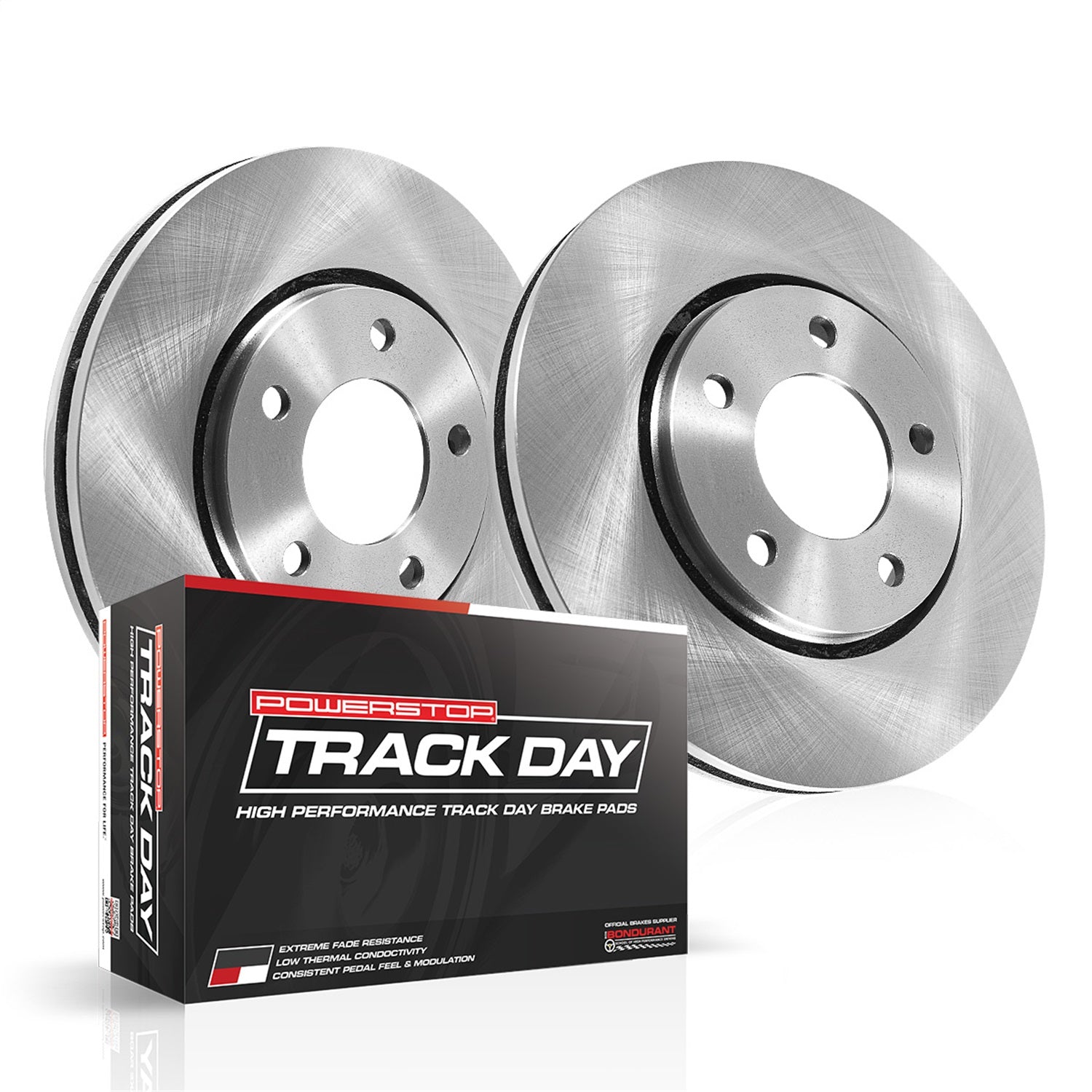 PowerStop Rear Track Day Brake Kit | 2002–2004 Ford Focus (TDBK1376)